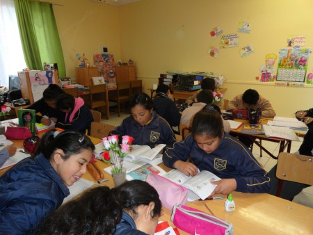 alumnas de 5º básico